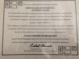 Gateway IPPC Certificate