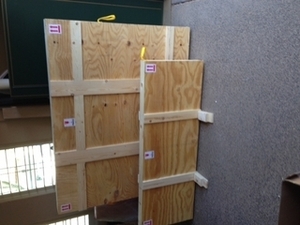 Painting Art Crates